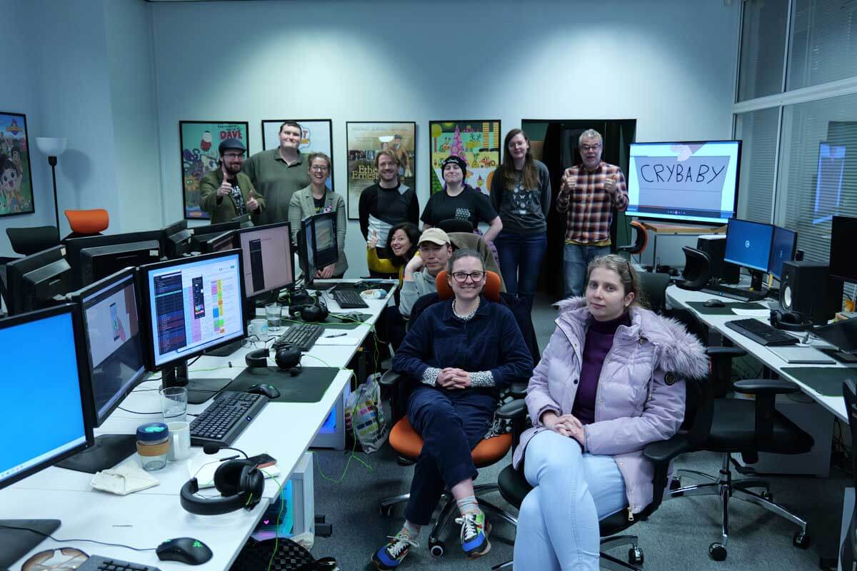 The full cohort of trainees on the Moho specialist training, courtesy of Media Cymru, Biggerhouse Films CIC and Cloth Cat – 1 The full cohort of trainees on the Moho specialist training, courtesy of Media Cymru, Biggerhouse Films CIC and Cloth Cat - 1