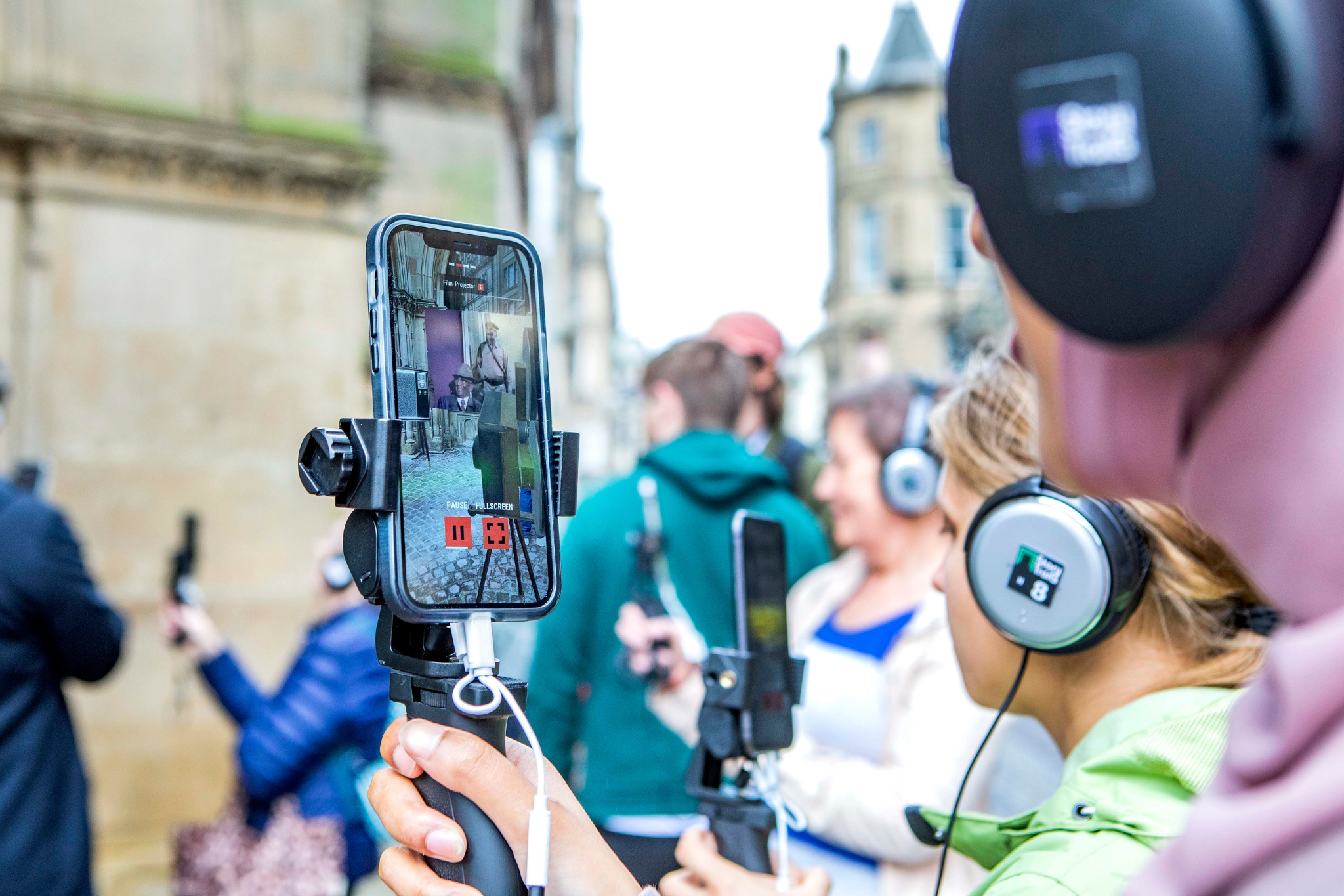A picture of AR in action