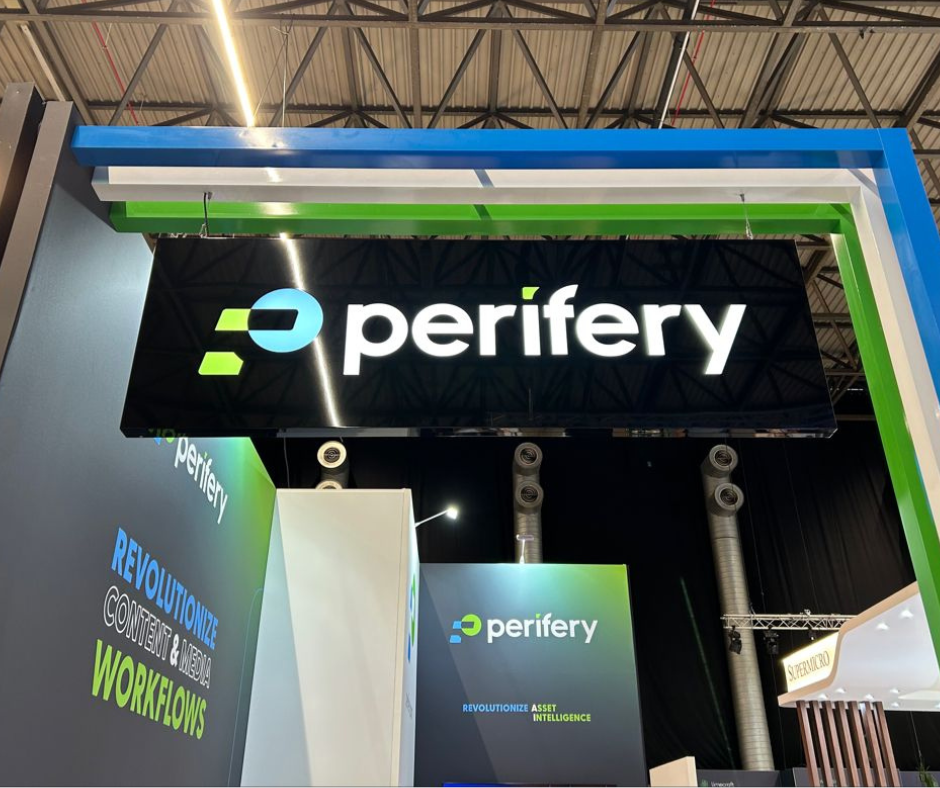 Perifery stand at IBC 2023