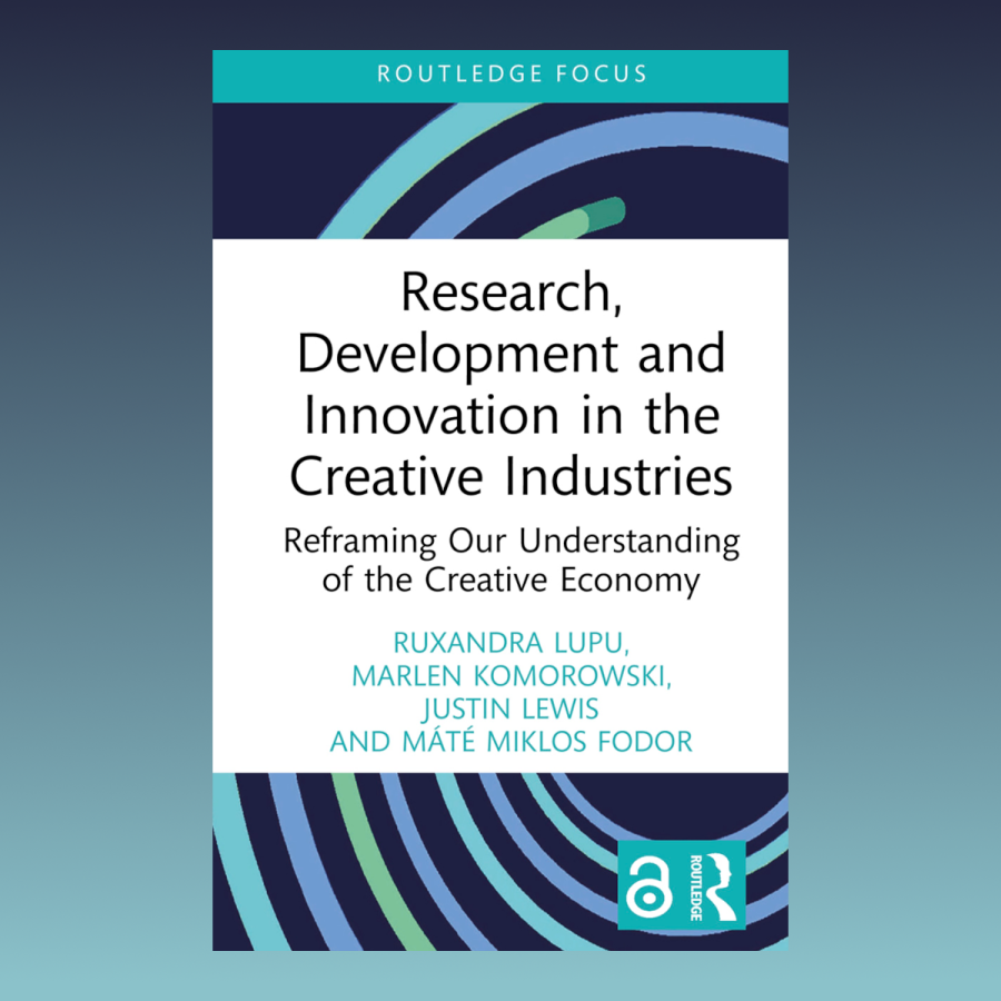 Book cover for 'Research, Development and Innovation in the Creative Industries'