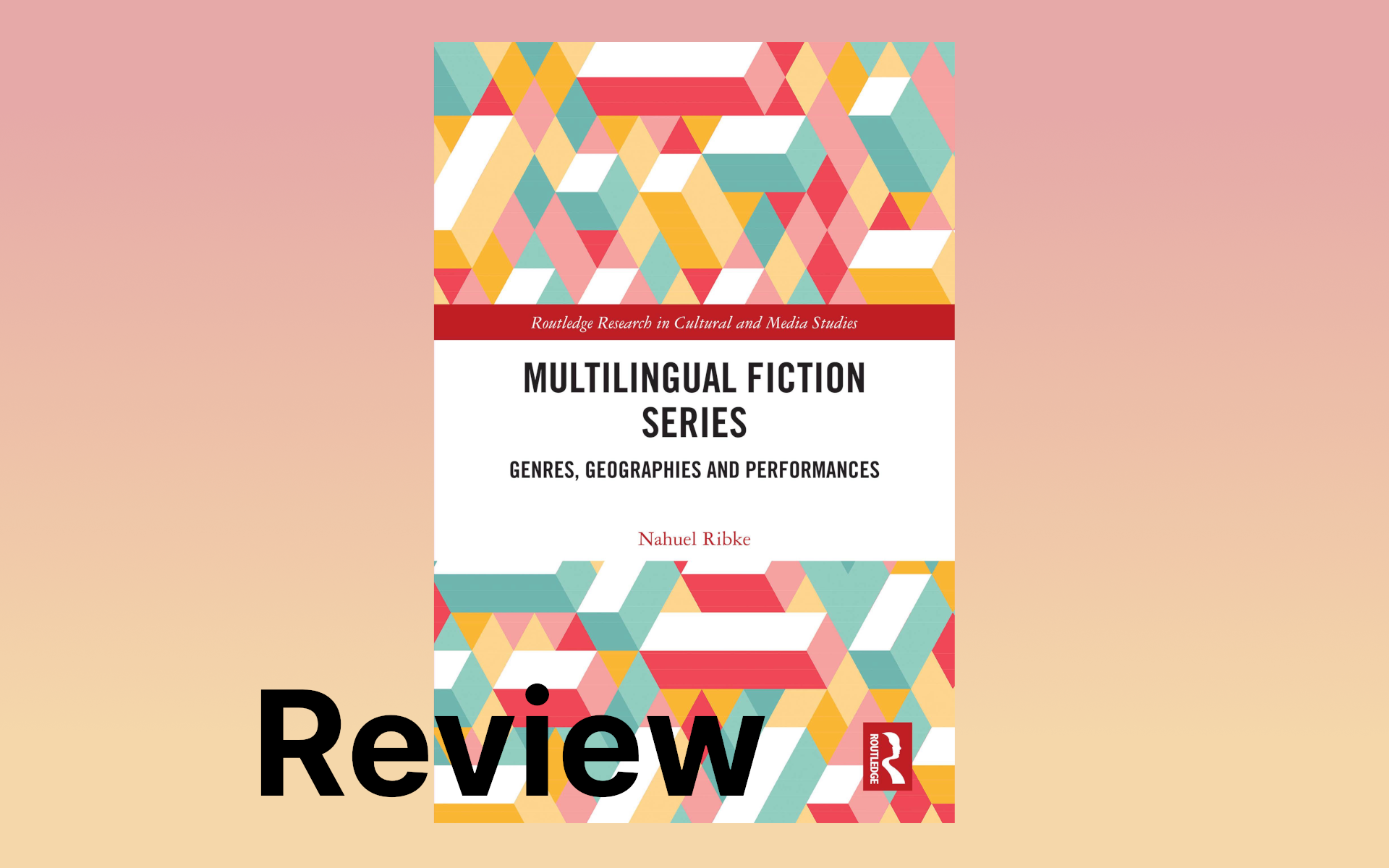 Book cover for 'Multilingual Fiction Series' with the caption 'Review' over it.
